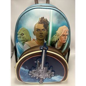 Loungefly Star Wars The High Republic Comic Cover Mini Backpack NWT